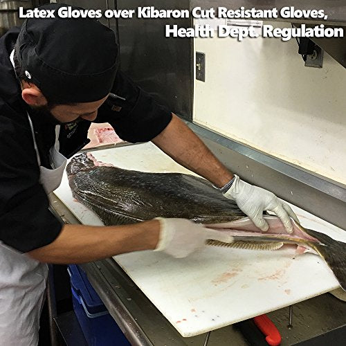 CUT RESISTANT KITCHEN GLOVES: Food Safe with High Performance Level 5 –  Kibaron