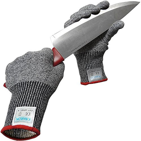 CUT RESISTANT KITCHEN GLOVES: Food Safe with High Performance Level 5 Protection for Your Safety. (Women's Small)